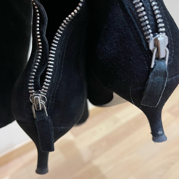 Suede over the knee boots in pristine condition - Picture 5 of 7